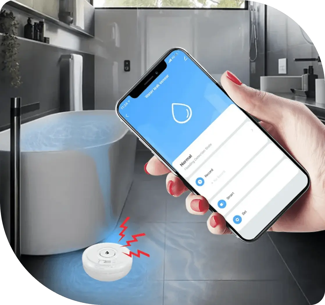 Drip Defender Pro pings to mobile